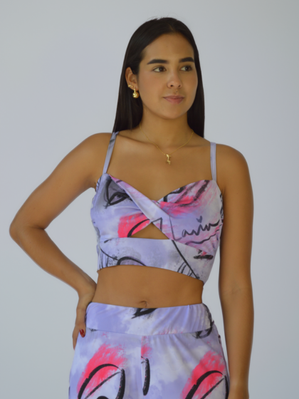 Top pachanguero (estampado)